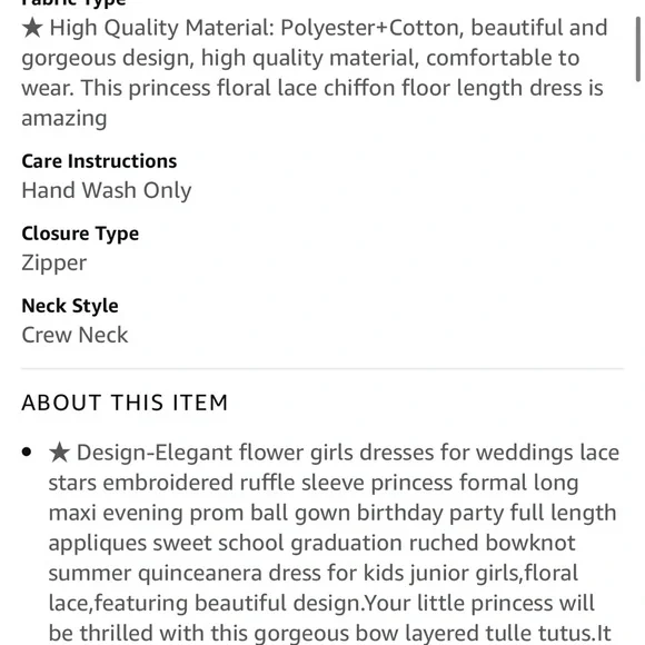 NWT White tulle dress with gold stars detail - Picture 8 of 12